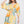 organic abstract print mid dress