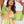 organic abstract print mid dress